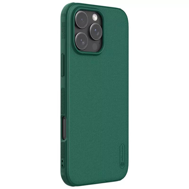 Husa iPhone 16 Pro Max Nillkin Super Frosted Shield Pro, verde