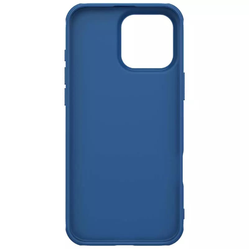 Husa iPhone 16 Pro Max Nillkin Super Frosted Shield Pro, albastru