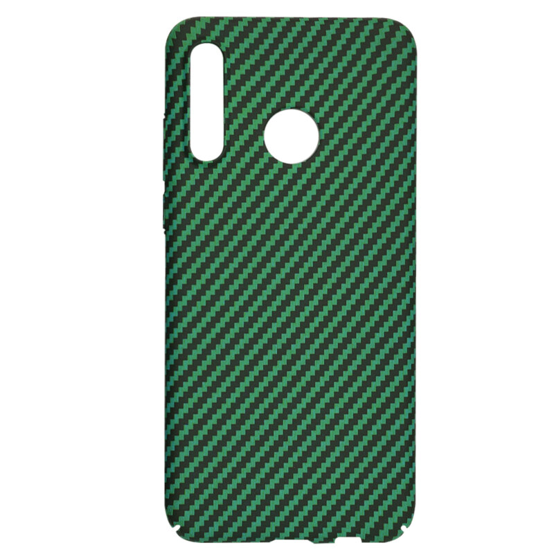 Husa Huawei P30 Lite Techsuit Carbonite FiberShell, verde
