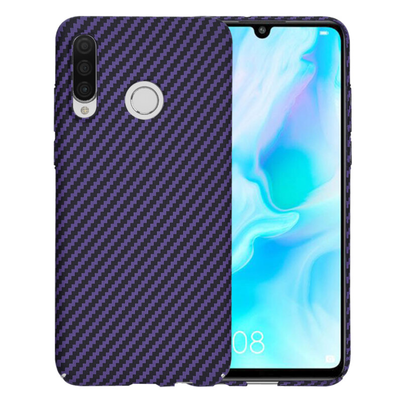 Husa Huawei P30 Lite Techsuit Carbonite FiberShell, mov