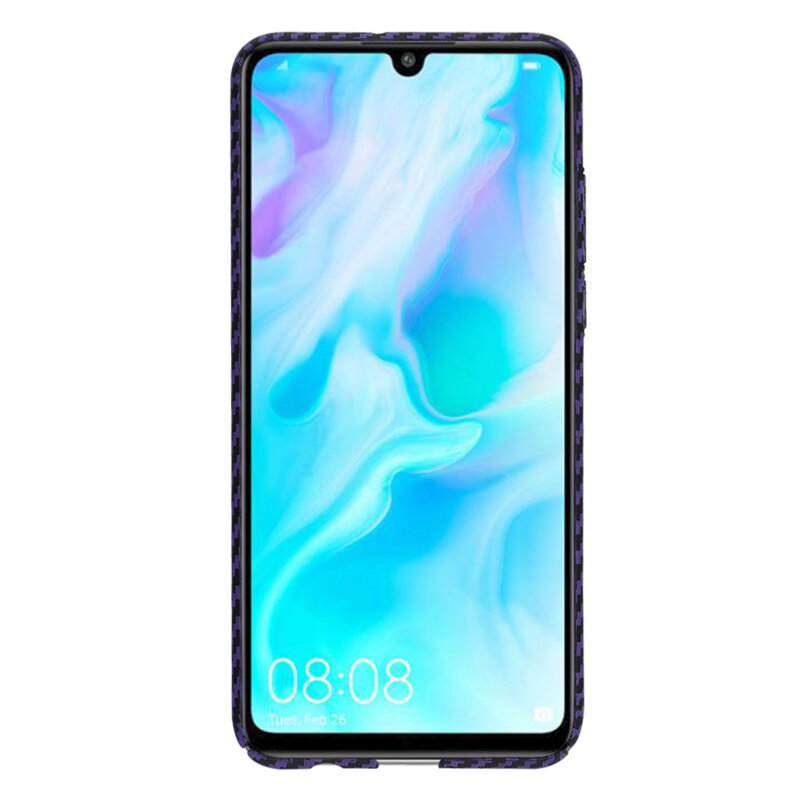 Husa Huawei P30 Lite Techsuit Carbonite FiberShell, mov