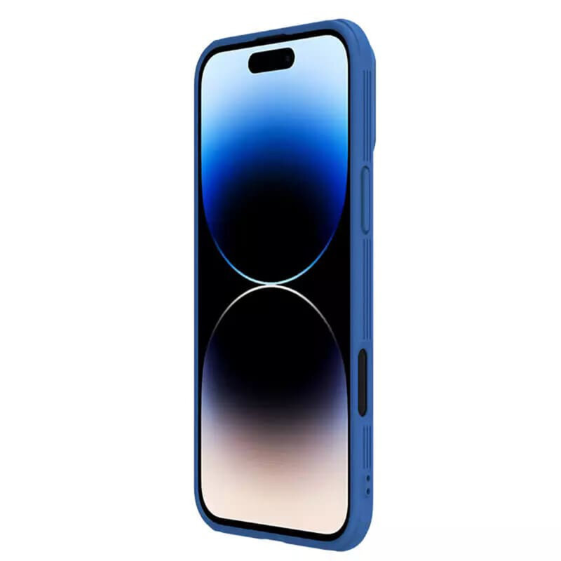 Husa iPhone 16 Pro Max Nillkin CamShield Pro Magnetic, albastru