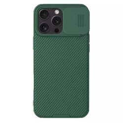Husa iPhone 16 Pro Max Nillkin CamShield Pro Magnetic, verde