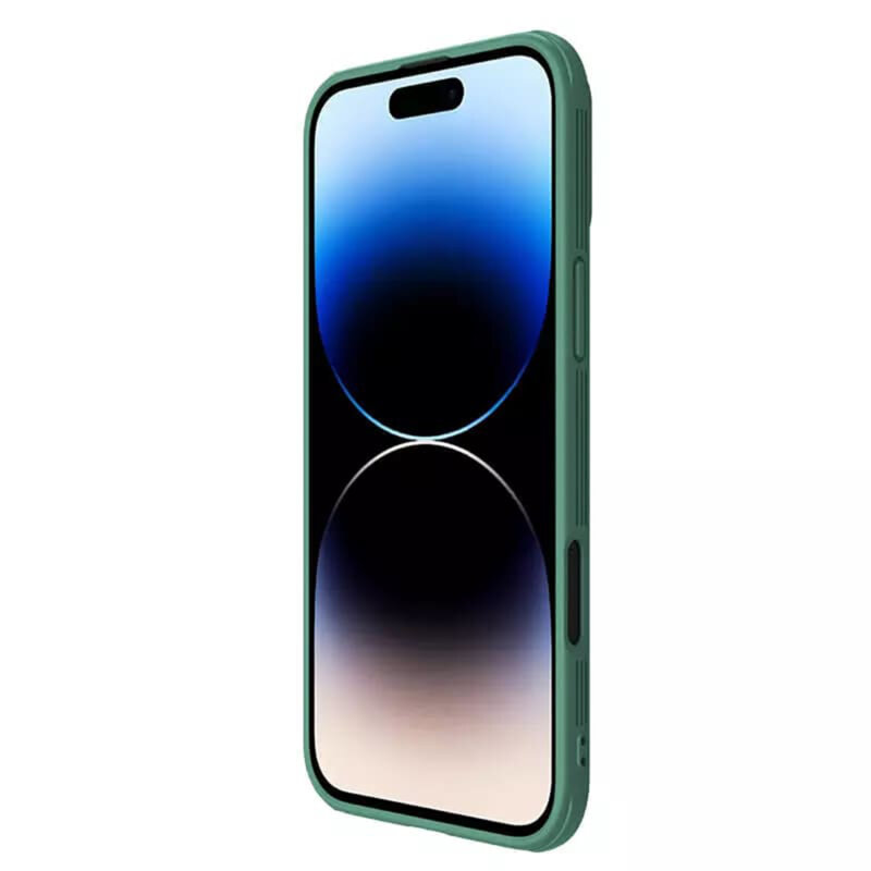 Husa iPhone 16 Pro Max Nillkin CamShield Pro Magnetic, verde