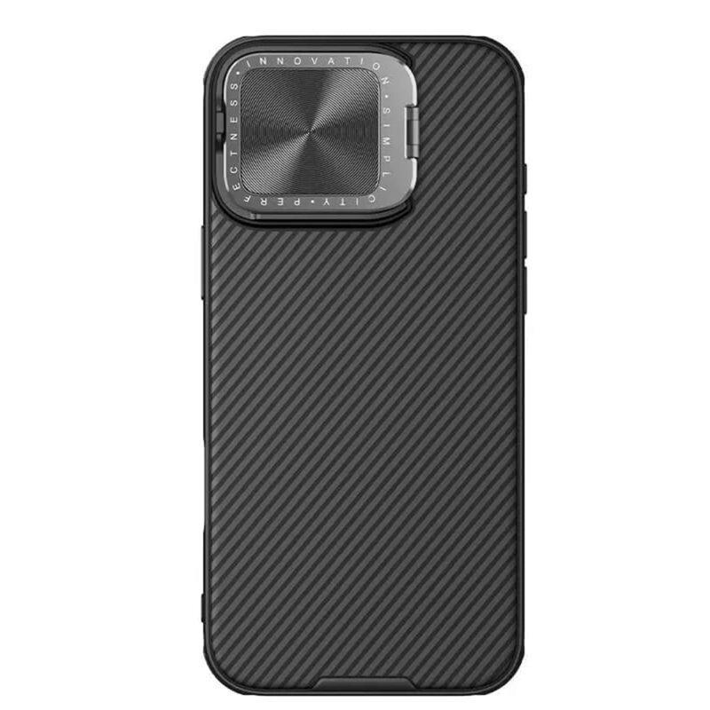 Husa iPhone 16 Pro Max Nillkin CamShield Prop Magnetic, negru