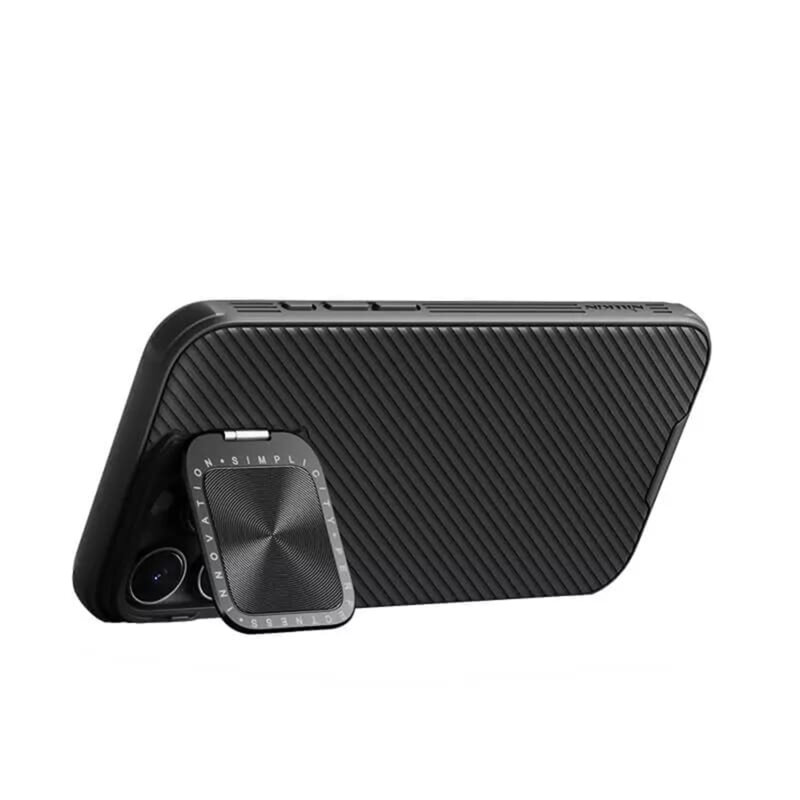 Husa iPhone 16 Pro Nillkin CamShield Prop Magnetic, negru