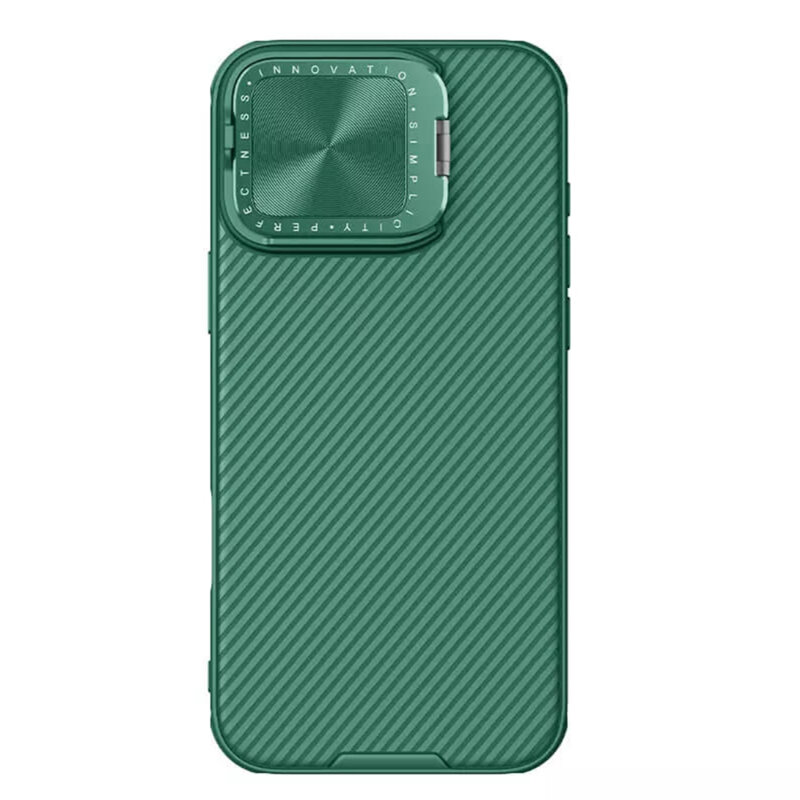 Husa iPhone 16 Pro Max Nillkin CamShield Prop Magnetic, verde