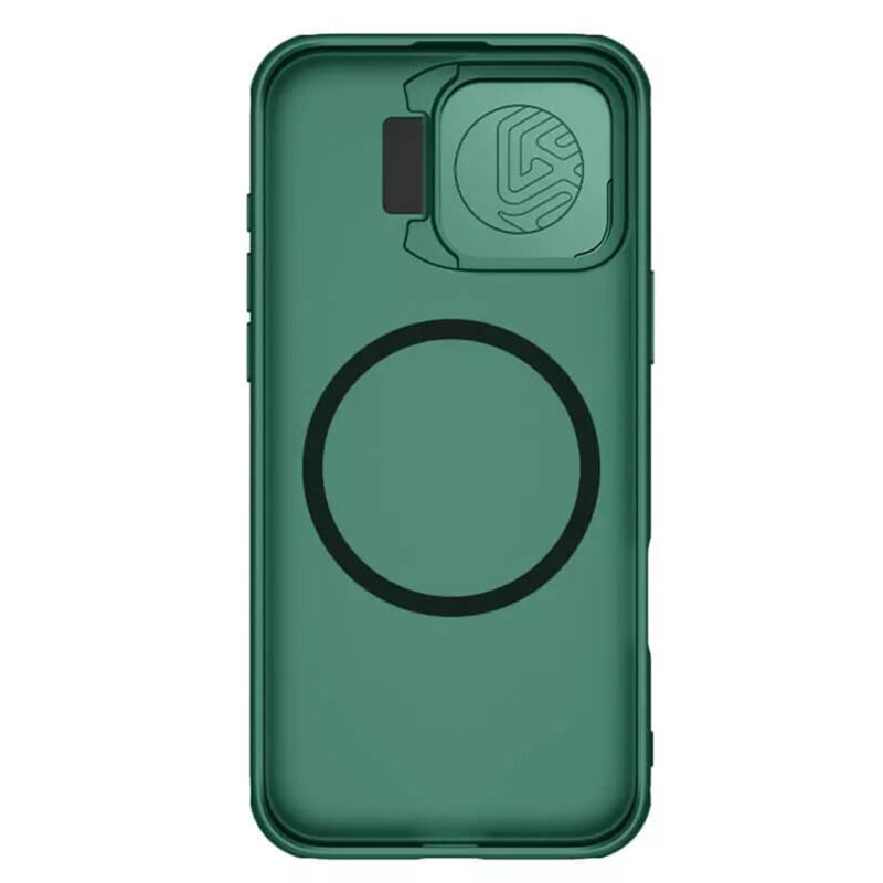 Husa iPhone 16 Pro Max Nillkin CamShield Prop Magnetic, verde