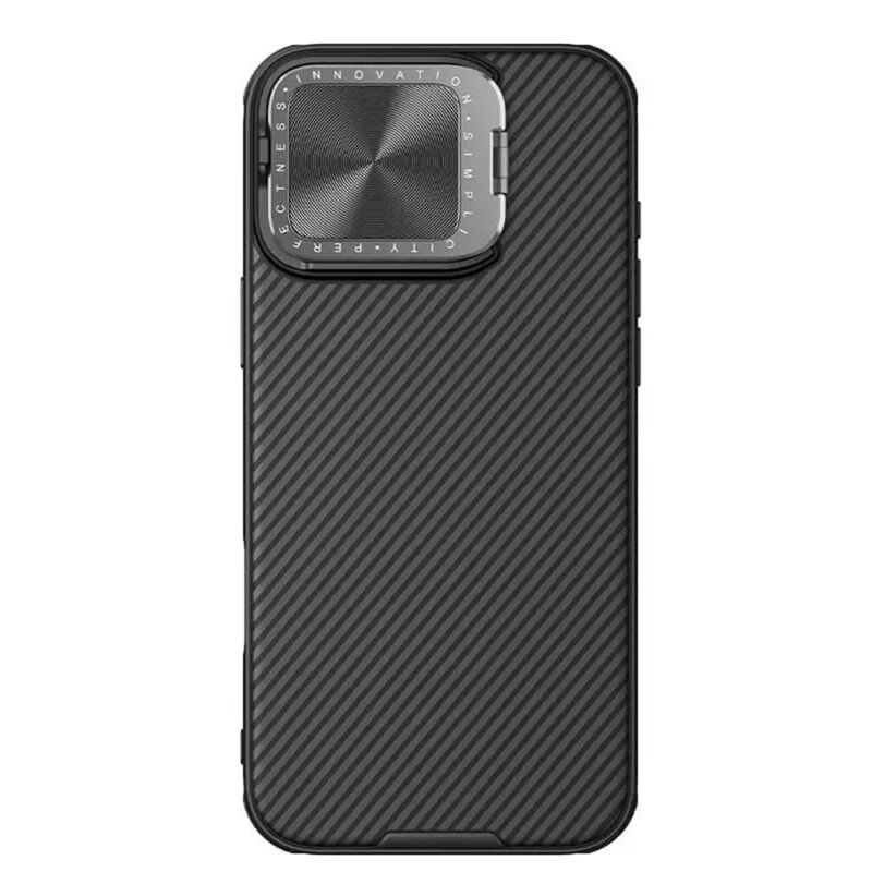 Husa iPhone 16 Pro Max Nillkin CamShield Prop, negru