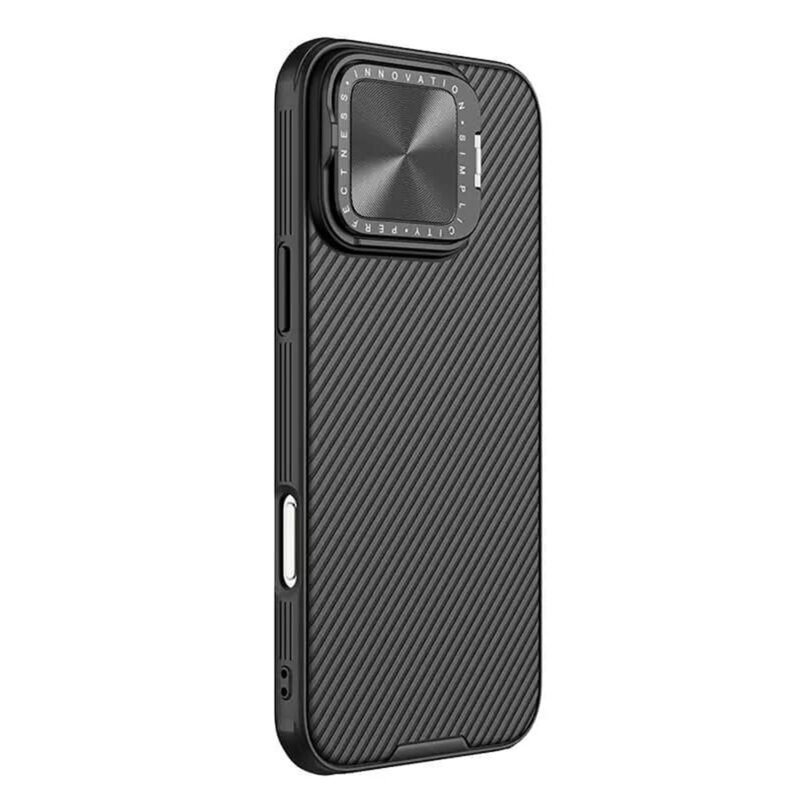 Husa iPhone 16 Pro Max Nillkin CamShield Prop, negru