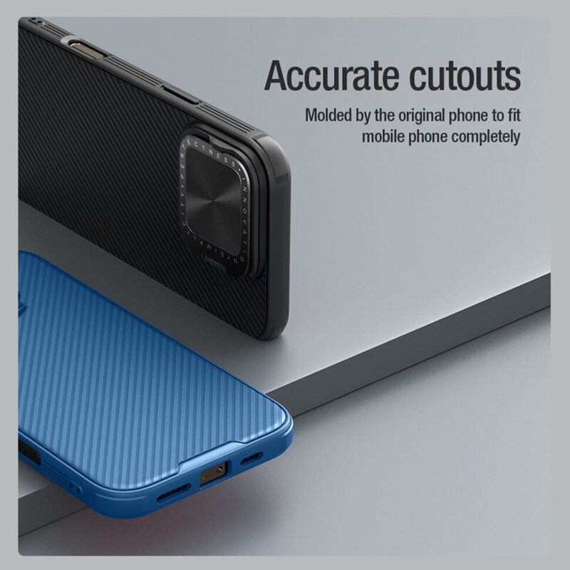 Husa iPhone 16 Pro Nillkin CamShield Prop, negru