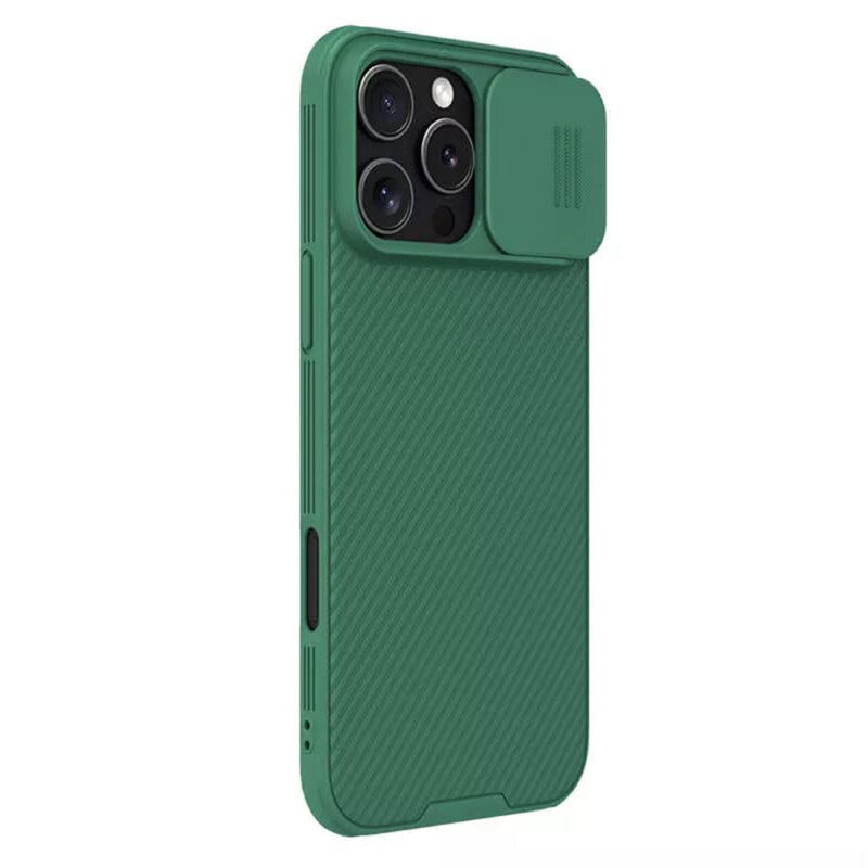 Husa iPhone 16 Pro Max Nillkin CamShield Pro, verde