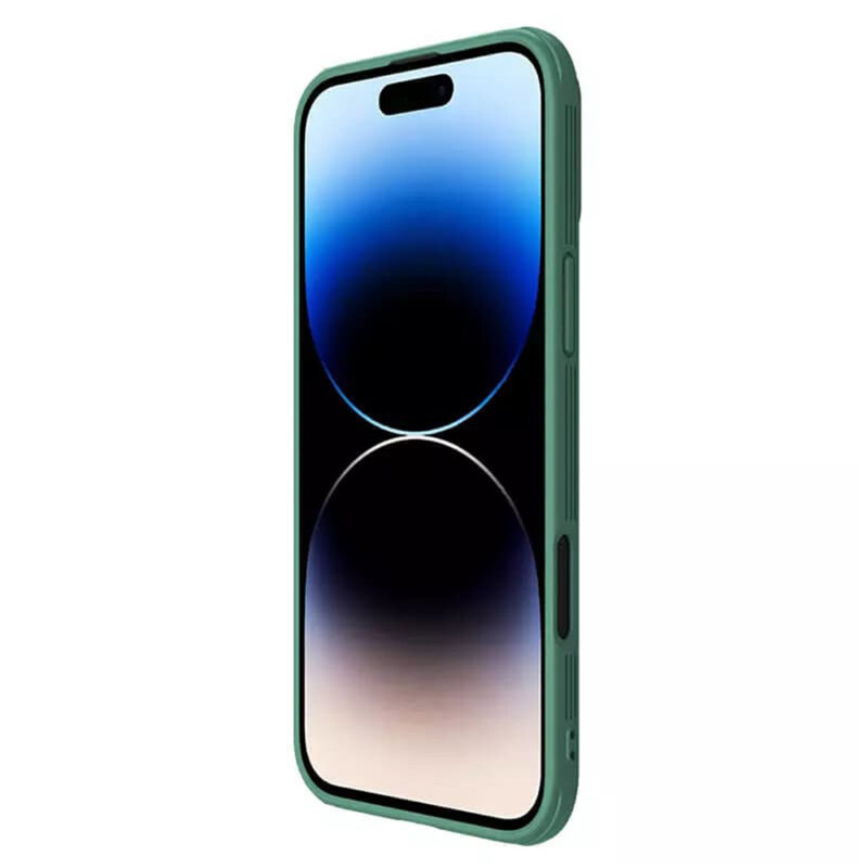 Husa iPhone 16 Pro Max Nillkin CamShield Pro, verde