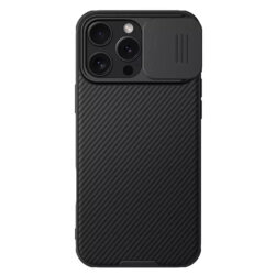 Husa iPhone 16 Pro Max Nillkin CamShield Pro, negru
