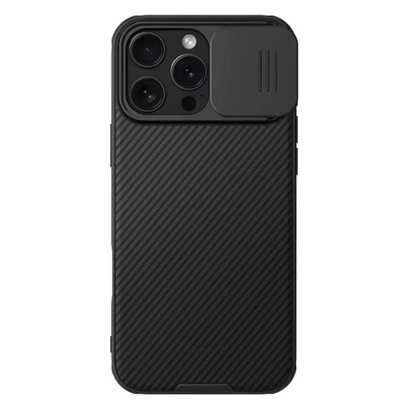 Husa iPhone 16 Pro Max Nillkin CamShield Pro, negru