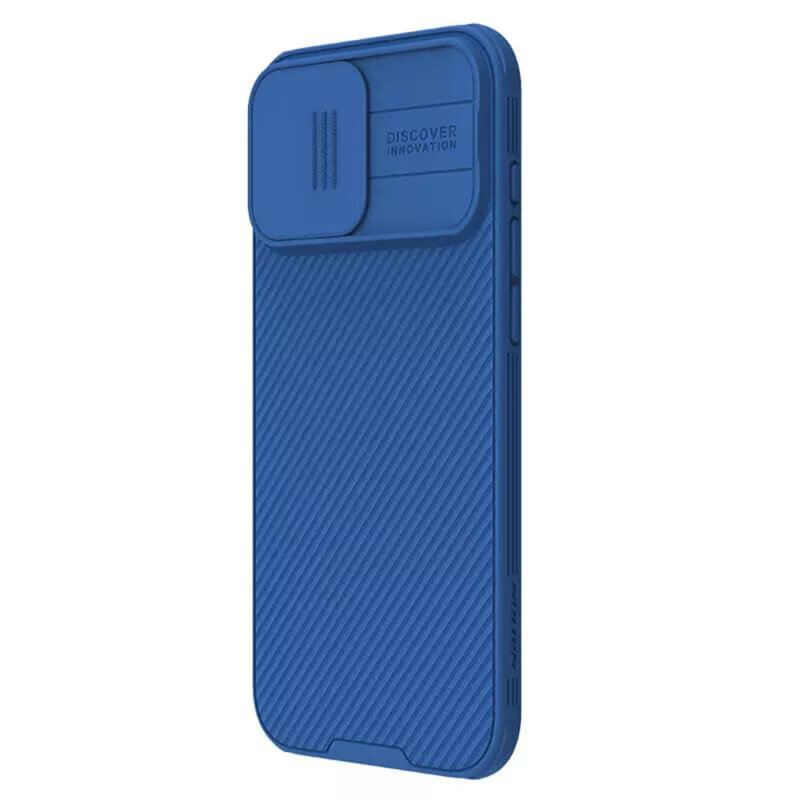 Husa iPhone 16 Pro Nillkin CamShield Pro, albastru