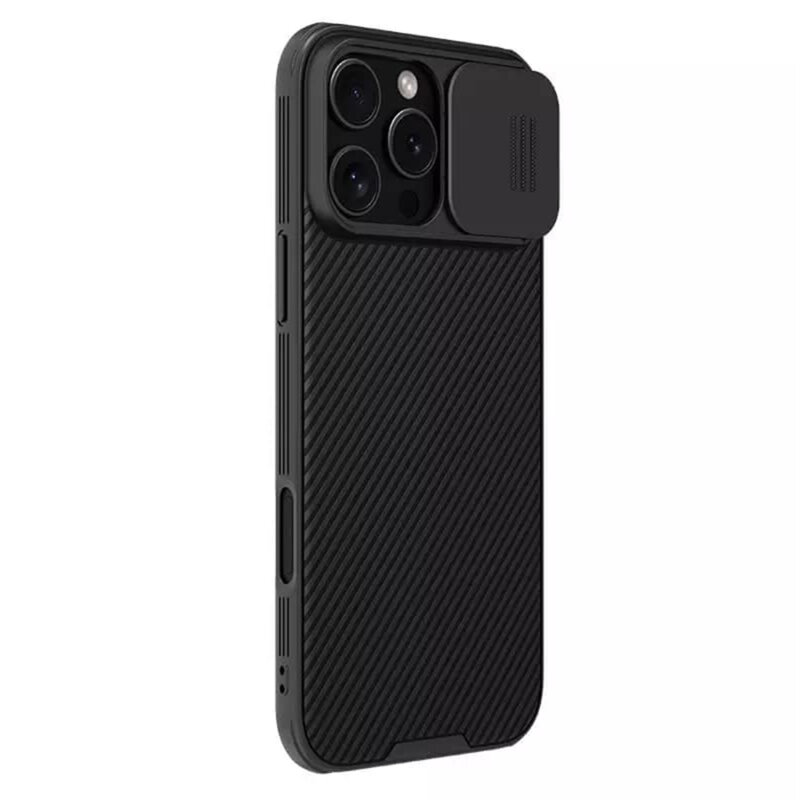 Husa iPhone 16 Pro Nillkin CamShield Pro, negru