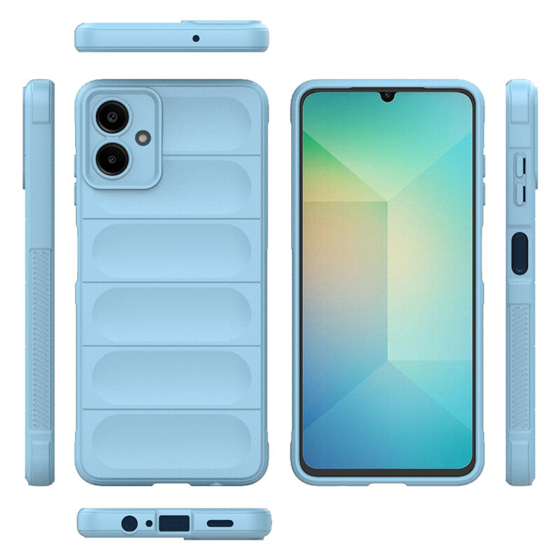 Husa Samsung Galaxy A06 Techsuit Magic Shield, bleu