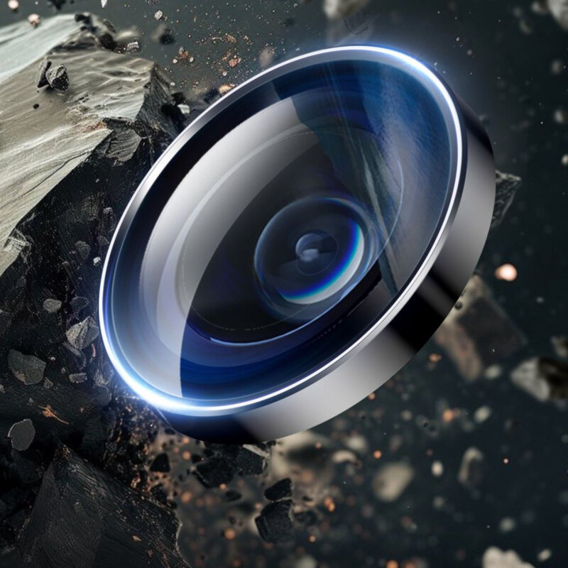 Folie sticla camera iPhone 16 Plus ESR Armorite Camera Lens Protectors, negru