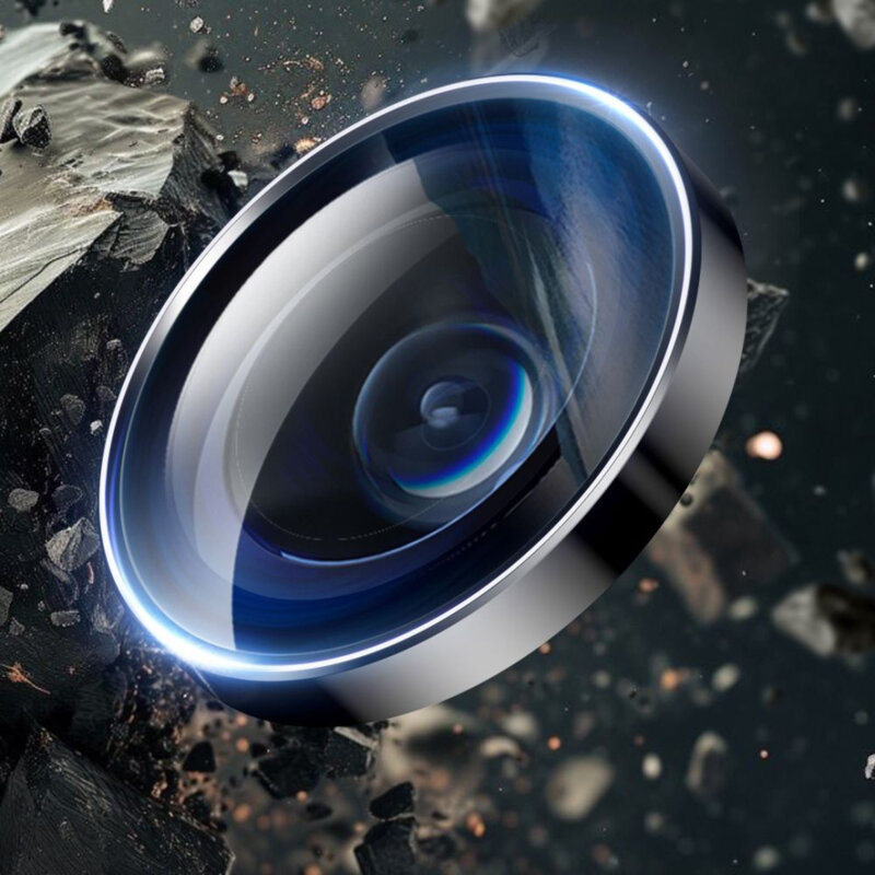 Folie sticla camera iPhone 16 Pro Max ESR Armorite Camera Lens Protectors, negru