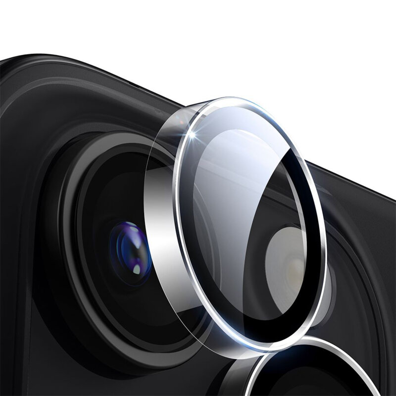 Folie sticla camera iPhone 16 Pro Max ESR Armorite Camera Lens Protectors, transparenta