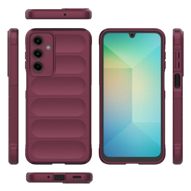 Husa Samsung Galaxy A16 Techsuit Magic Shield, bordo