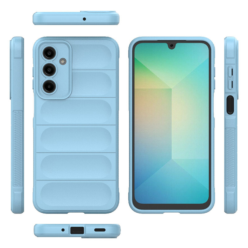 Husa Samsung Galaxy A16 Techsuit Magic Shield, bleu