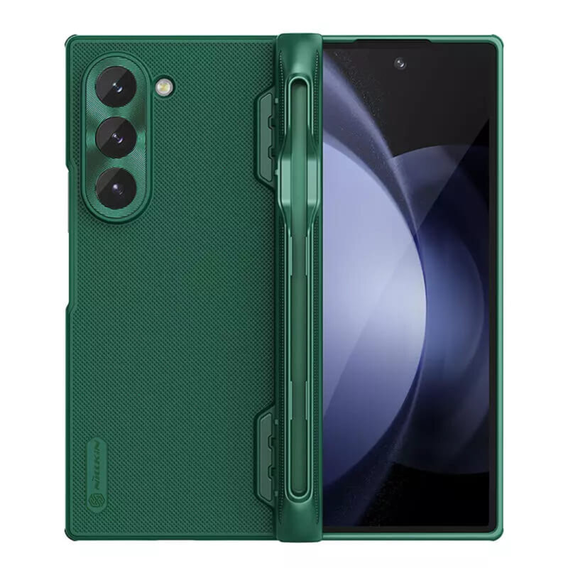 Husa Samsung Galaxy Z Fold6 Nillkin Super Frosted Shield Pen, verde