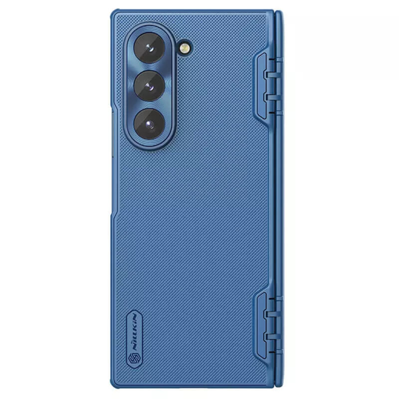 Husa Samsung Galaxy Z Fold6 Nillkin Super Frosted Shield, albastru