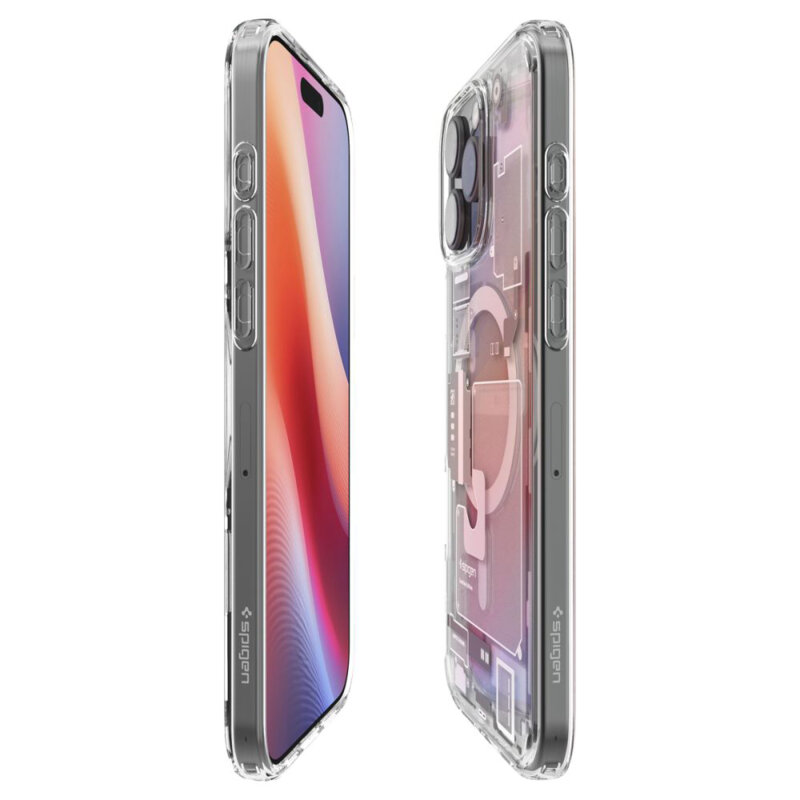 Husa iPhone 16 Pro Max Spigen Ultra Hybrid Zero One MagSafe, natural