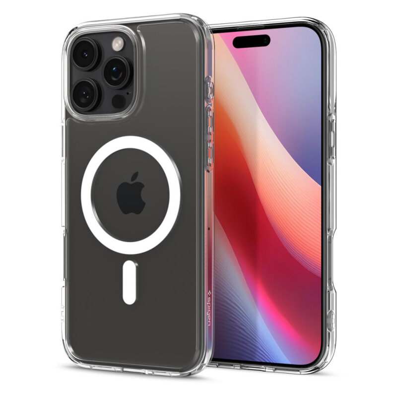 Husa iPhone 16 Pro Max Spigen Ultra Hybrid MagSafe, alb