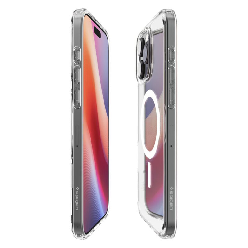 Husa iPhone 16 Pro Max Spigen Ultra Hybrid MagSafe, alb