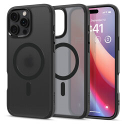 Husa iPhone 16 Pro Max Spigen Ultra Hybrid MagSafe, cenusiu