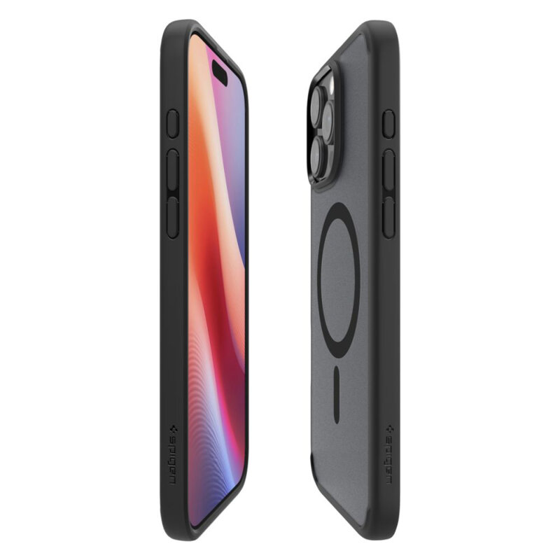 Husa iPhone 16 Pro Max Spigen Ultra Hybrid MagSafe, cenusiu