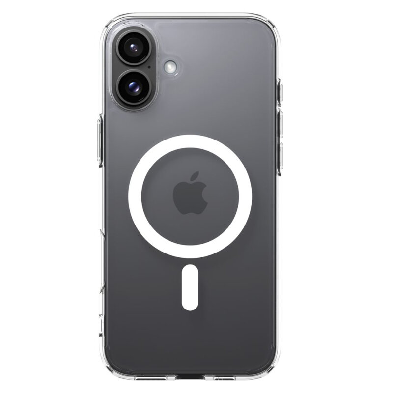 Husa iPhone 16 Spigen Ultra Hybrid MagSafe, alb