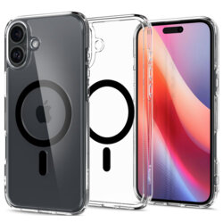 Husa iPhone 16 Spigen Ultra Hybrid MagSafe, negru