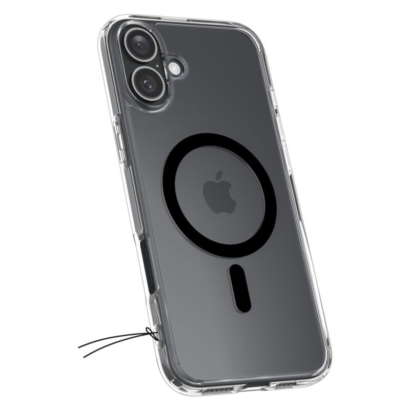 Husa iPhone 16 Spigen Ultra Hybrid MagSafe, negru