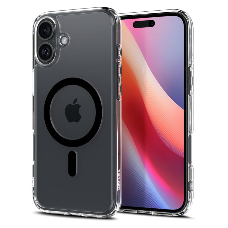 Husa iPhone 16 Plus Spigen Ultra Hybrid MagSafe, negru