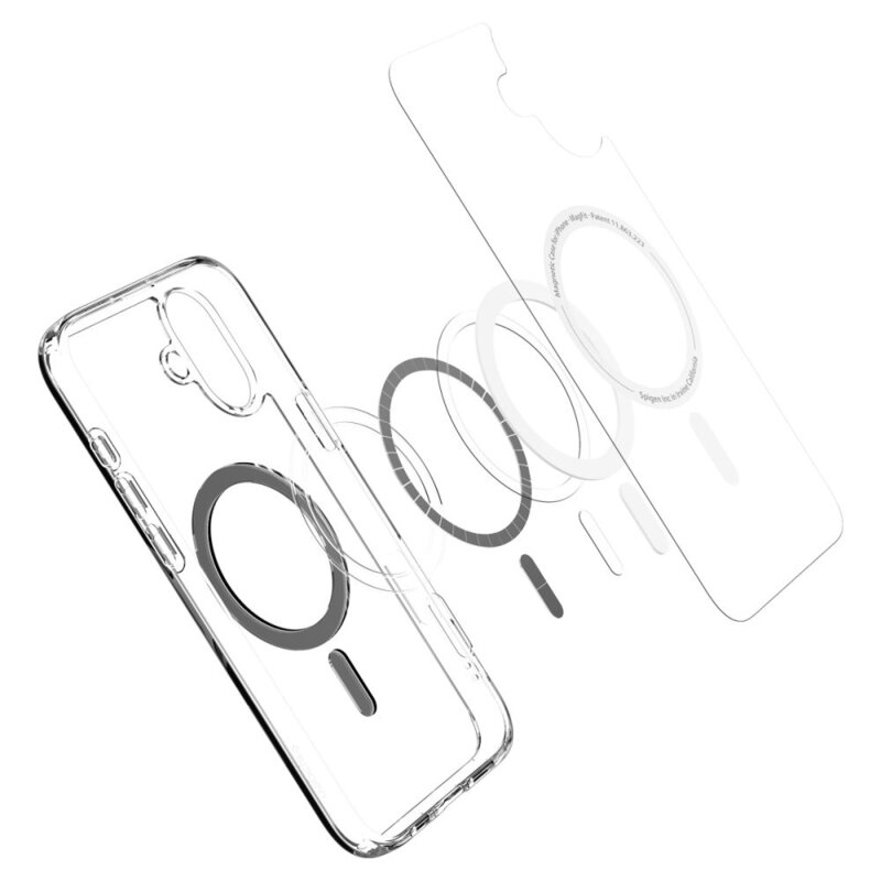 Husa iPhone 16 Plus Spigen Ultra Hybrid MagSafe, negru
