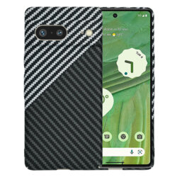 Husa Google Pixel 7 Techsuit Carbonite FiberShell, gri