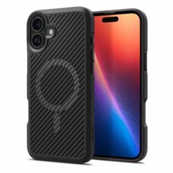 Husa iPhone 16 Spigen Core Armor MagSafe, negru