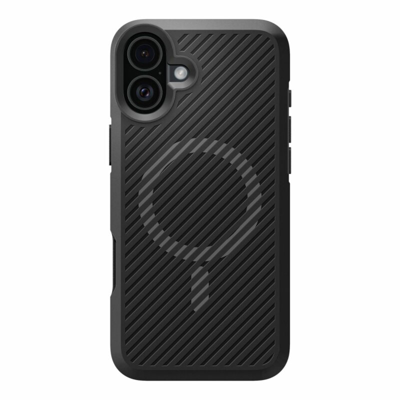 Husa iPhone 16 Spigen Core Armor MagSafe, negru