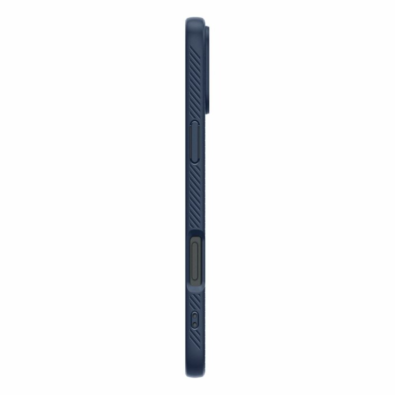 Husa iPhone 16 Spigen Liquid Air, bleumarin