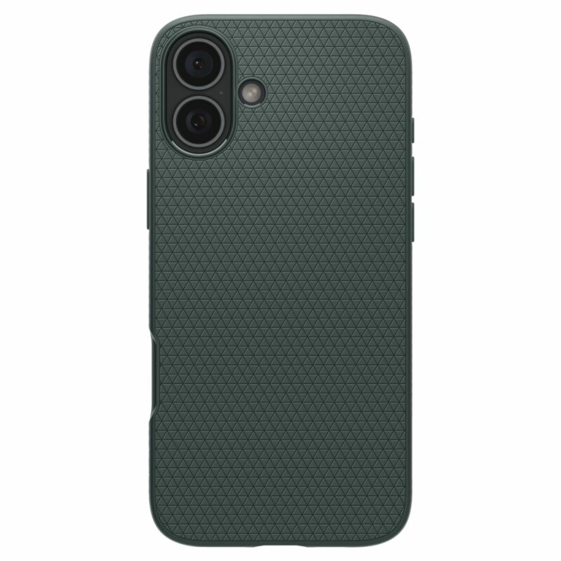 Husa iPhone 16 Spigen Liquid Air, verde