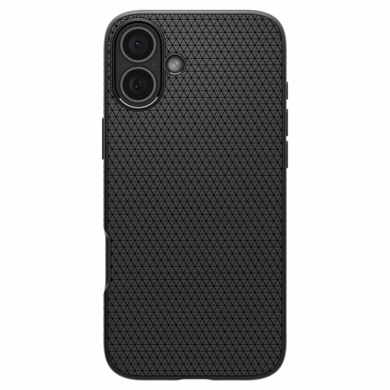Husa iPhone 16 Spigen Liquid Air, negru