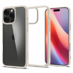 Husa iPhone 16 Pro Spigen Ultra Hybrid, natural