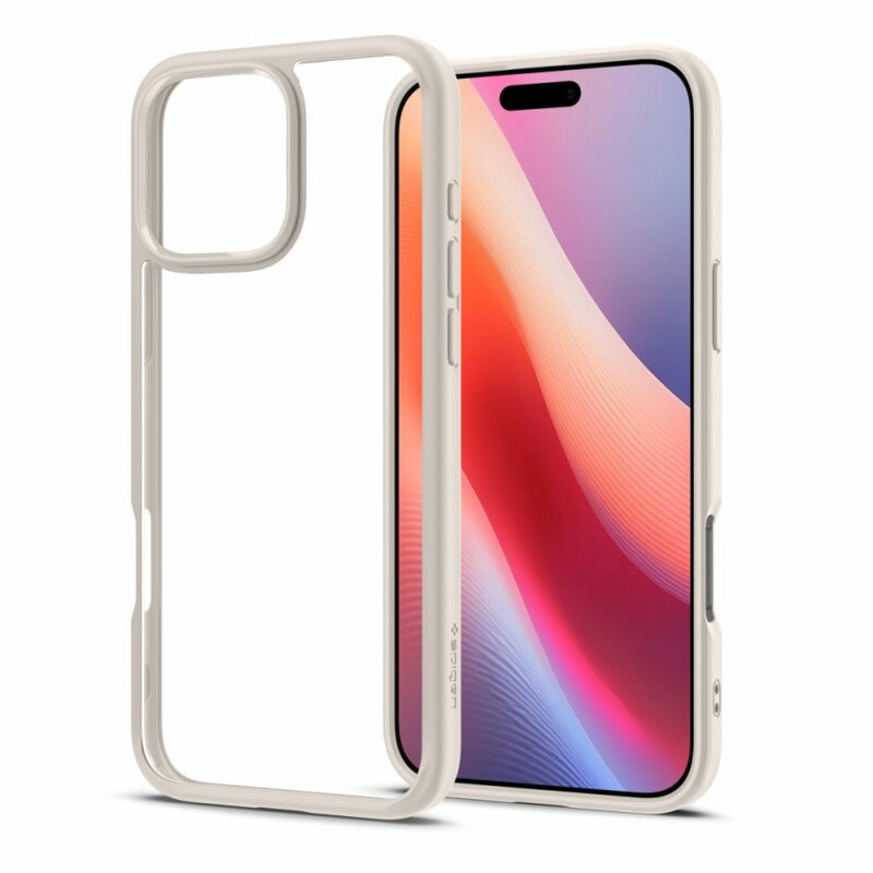 Husa iPhone 16 Pro Spigen Ultra Hybrid, natural