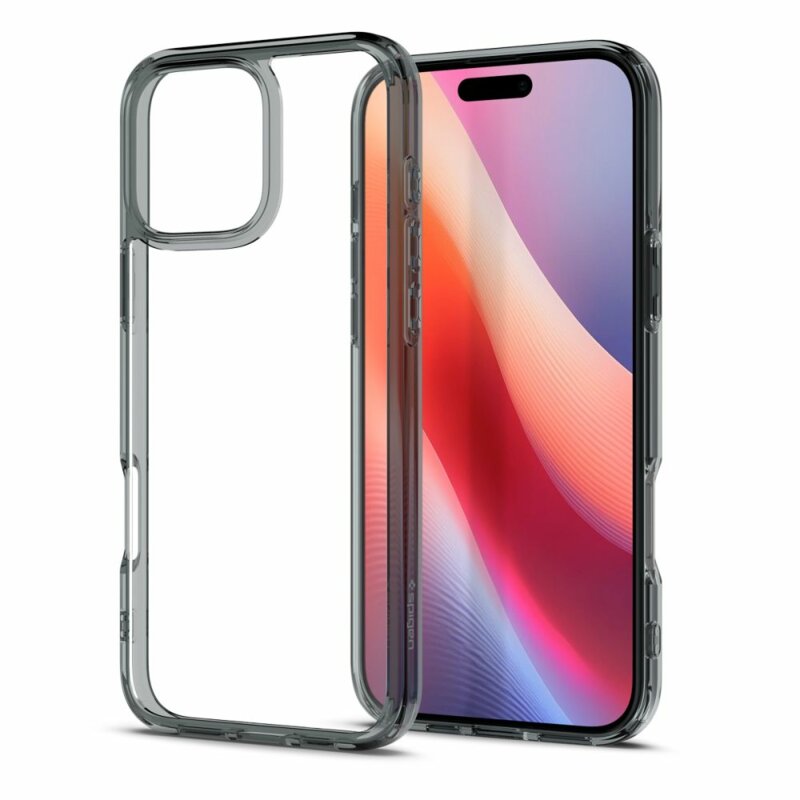 Husa iPhone 16 Pro Spigen Ultra Hybrid, gri