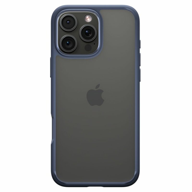 Husa iPhone 16 Pro Spigen Ultra Hybrid, bleumarin
