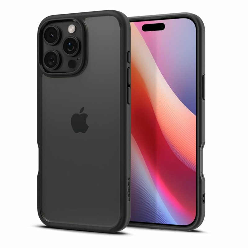 Husa iPhone 16 Pro Spigen Ultra Hybrid, negru